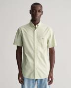 Gant Overhemd met korte mouwen Regular fit poplin overhemd licht slijt...