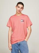 NU 20% KORTING: TOMMY JEANS T-shirt TJM SLIM ESSENTIAL FLAG TEE EXT