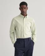 Gant Overhemd met lange mouwen Slim fit poplin overhemd licht slijtvas...