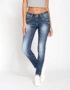 GANG Skinny fit jeans 94NIKITA met een rit-detail aan de kleingeldzakj...