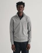 Gant Sweatshirt REG SHIELD HALF ZIP SWEAT met logoborduursel op borsth...