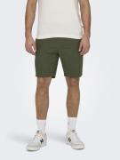 NU 20% KORTING: ONLY & SONS Short ONSLINUS 0007 COT LIN SHORTS NOOS