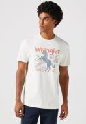 NU 20% KORTING: Wrangler T-shirt Americana