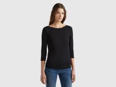 NU 20% KORTING: United Colors of Benetton Shirt met 3/4 mouwen met ton...