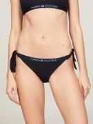 Tommy Hilfiger Swimwear Bikinibroekje SIDE TIE BIKINI met een logo-ops...