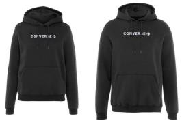 NU 20% KORTING: Converse Hoodie WORDMARK FLEECE HOODIE EMB