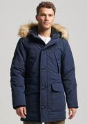 Superdry Gewatteerde jas EVEREST FAUX FUR HOODED PARKA