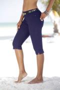 NU 20% KORTING: Beachtime 3/4 broek met elastaan, capribroek, zomerbro...