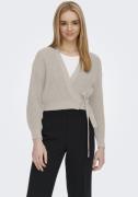 Only Wikkelvest ONLBREDA WRAP L/S CARDIGAN