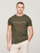 Tommy Hilfiger T-shirt Tommy Logo Tee van duurzaam katoen