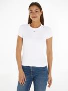 Tommy Jeans Curve T-shirt Slim Essential Rib