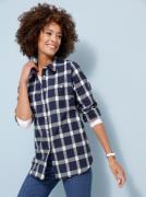 NU 20% KORTING: Classic Basics Geruite blouse