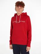 Tommy Hilfiger Hoodie TOMMY LOGO HOODY met capuchon en kangoeroezak