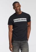 NU 20% KORTING: Bruno Banani T-shirt met modieuze frontprint