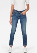 NU 20% KORTING: G-Star RAW Straight jeans Midge Mid Straight Wmn