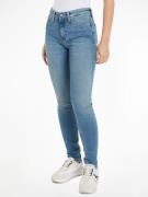 NU 20% KORTING: Calvin Klein Skinny fit jeans Mid rise skinny in 5-poc...