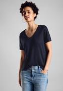 NU 20% KORTING: STREET ONE T-shirt met viscose