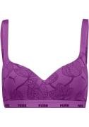 NU 20% KORTING: PUMA Sportbustier met logoband