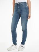 Calvin Klein Skinny fit jeans High rise skinny in 5-pocketsstijl