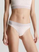 NU 20% KORTING: Calvin Klein String THONG met ck-logo op de tailleband