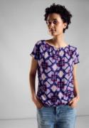 STREET ONE Shirttop met print all-over