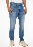 TOMMY JEANS Slim fit jeans SCANTON Y met used-effecten