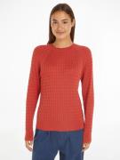 NU 20% KORTING: Tommy Hilfiger Trui met ronde hals CO CABLE C-NK SWEAT...