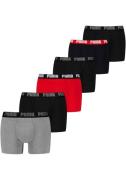 NU 20% KORTING: PUMA Boxershort met elastische logoband (Set van 6)