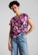 NU 20% KORTING: STREET ONE Top met een bloemmotief