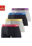 Buffalo Boxershort van katoenmix (set, 4 stuks)