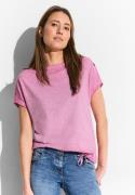 NU 20% KORTING: Cecil T-shirt met knoopdetail