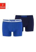 NU 20% KORTING: PUMA Boxershort Placed Logo (2 stuks, Set van 2)