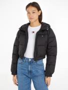 TOMMY JEANS Gewatteerde jas TJW CRP HOODED PUFFER