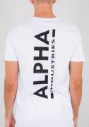 NU 20% KORTING: Alpha Industries Shirt met ronde hals Backprint T