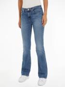 Tommy Hilfiger Bootcut jeans BOOTCUT RW BEA met leren badge