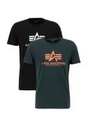 Alpha Industries T-shirt Alpha Industries Men - T-Shirts Basic T 2 Pac...