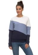 NU 20% KORTING: Ragwear Sweater JOHANKA BLOCK Ronde hals met color blo...