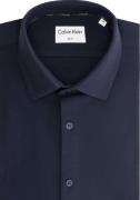 Calvin Klein Overhemd met lange mouwen STRETCH PIQUE SOLID SLIM SHIRT