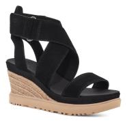 NU 20% KORTING: UGG Sleehaksandaaltjes ILEANA ANKLE met klittenbandslu...