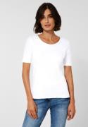 NU 20% KORTING: Cecil T-shirt Style NOS Lena met klassieke ronde hals