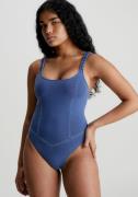 NU 20% KORTING: Calvin Klein Swimwear Badpak One Piece met calvin klei...