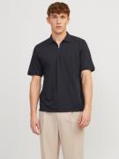 NU 20% KORTING: Jack & Jones Poloshirt JJEMAC ZIP SS POLO SN