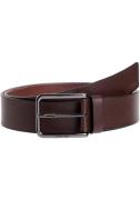 Calvin Klein Leren riem WARMTH 35MM met gestempeld logo