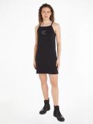 NU 20% KORTING: Calvin Klein Jurk met spaghettibandjes OUTLINED CK STR...