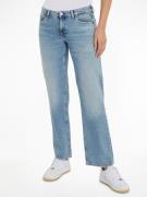 NU 20% KORTING: TOMMY JEANS Comfortabele jeans LW STR BH4116 met leren...