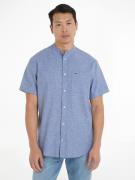 TOMMY JEANS Overhemd met korte mouwen TJM REG MAO LINEN BLEND SS SHIRT