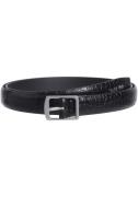 NU 20% KORTING: Calvin Klein Leren riem SLIM SQR BUCKLE BELT 2.0_CROCO