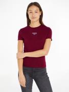 NU 20% KORTING: TOMMY JEANS Shirt met ronde hals TJW SLIM ESSENTIAL LO...