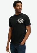 Superdry Shirt met korte mouwen EMBROIDER SUPERSTATE LOGO TEE