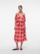 Vero Moda Zomerjurk VMTULA OLGA SS 7/8 DRESS WVN GA